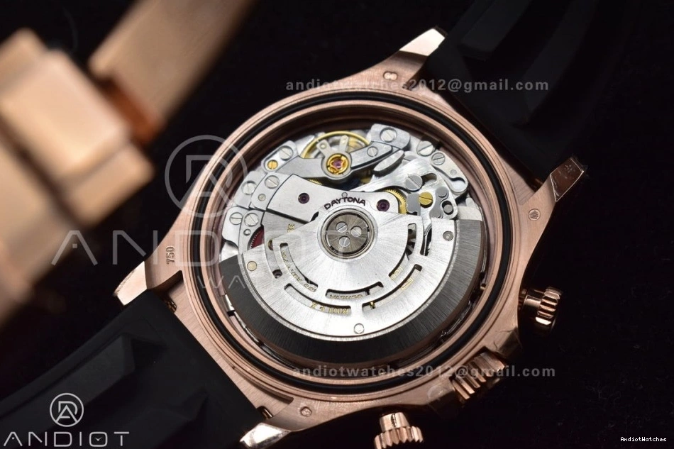 1:1 on Strap Rubber Brown ModernLook Edition Best 760 SA BTF 116515 Dial Oysterflex Daytona 0419